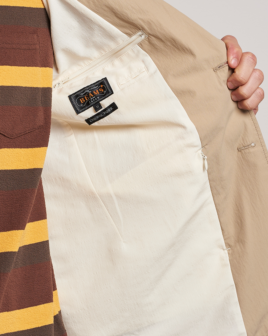 Herre | Blazere & jakker | BEAMS PLUS | Comfort Cloth Travel Jacket Beige