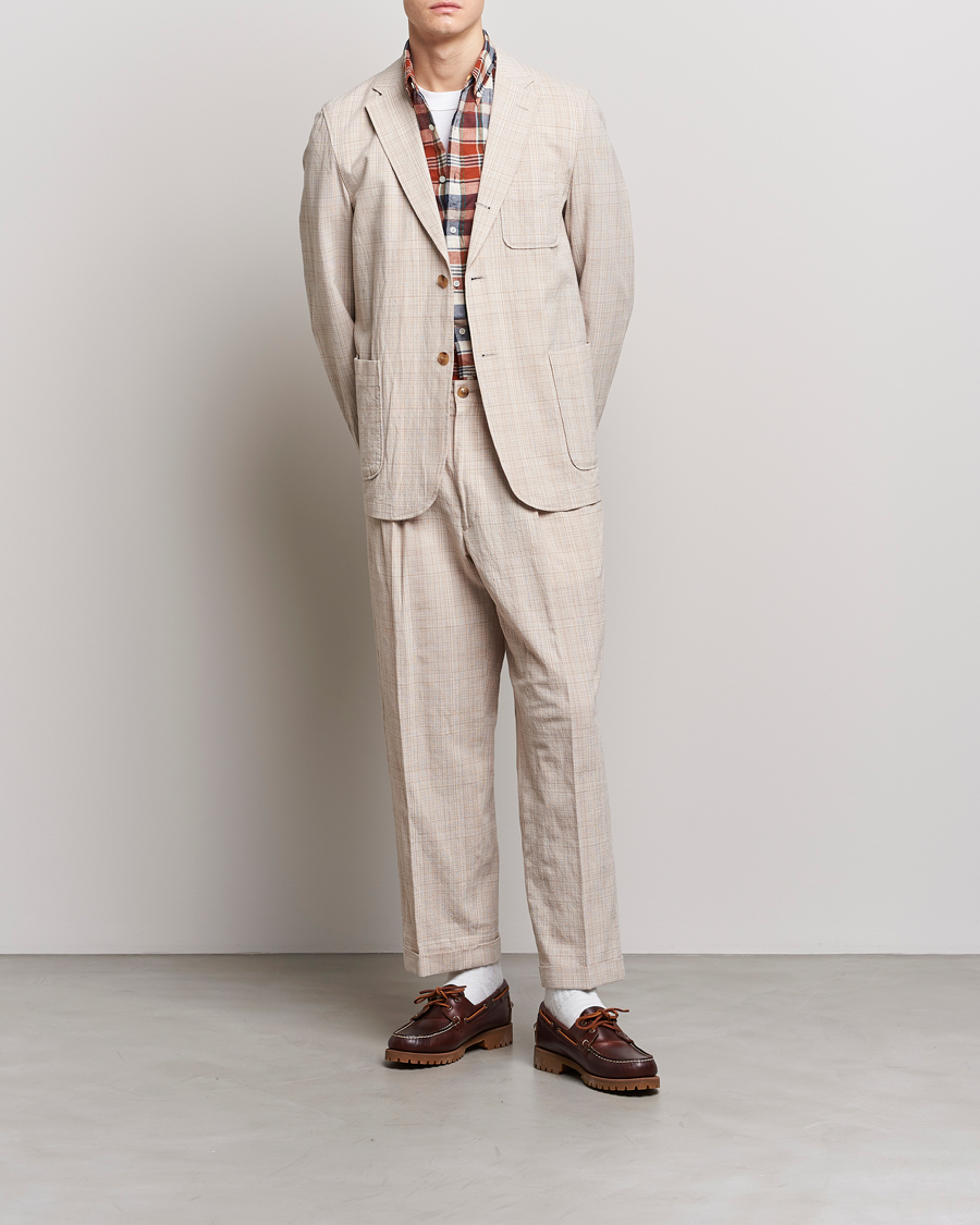 Herre | Blazere & jakker | BEAMS PLUS | Cotton/Linen Comfort Jacket Natural