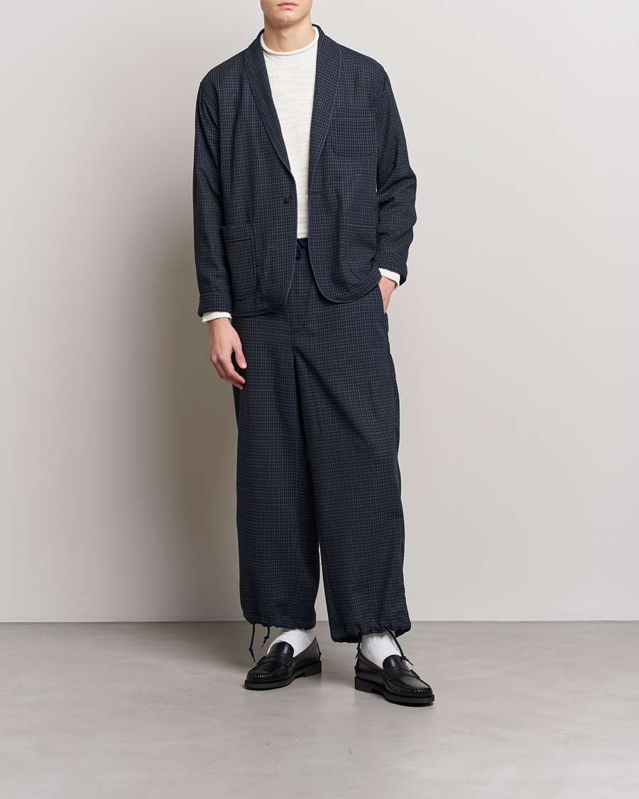 Herre | Blazere & jakker | BEAMS PLUS | Panama Smoking Jacket Navy