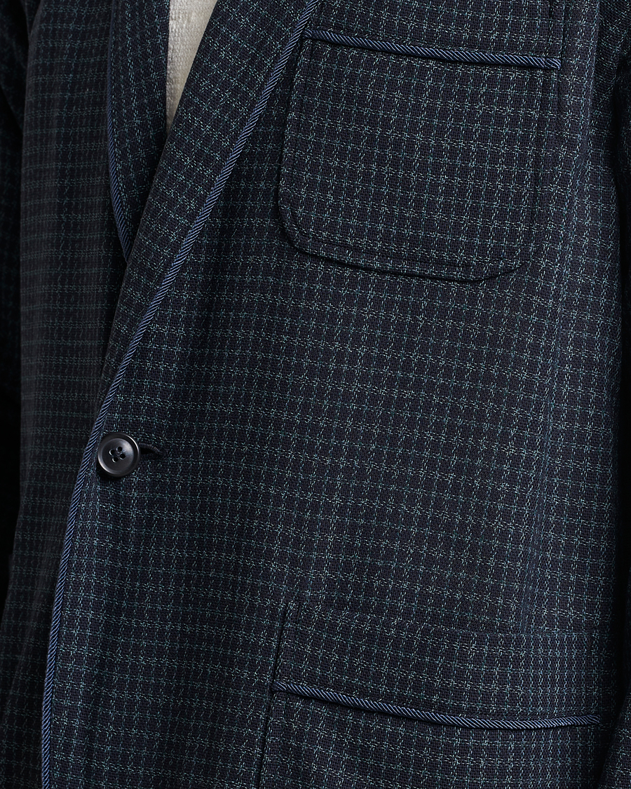 Herre | Blazere & jakker | BEAMS PLUS | Panama Smoking Jacket Navy
