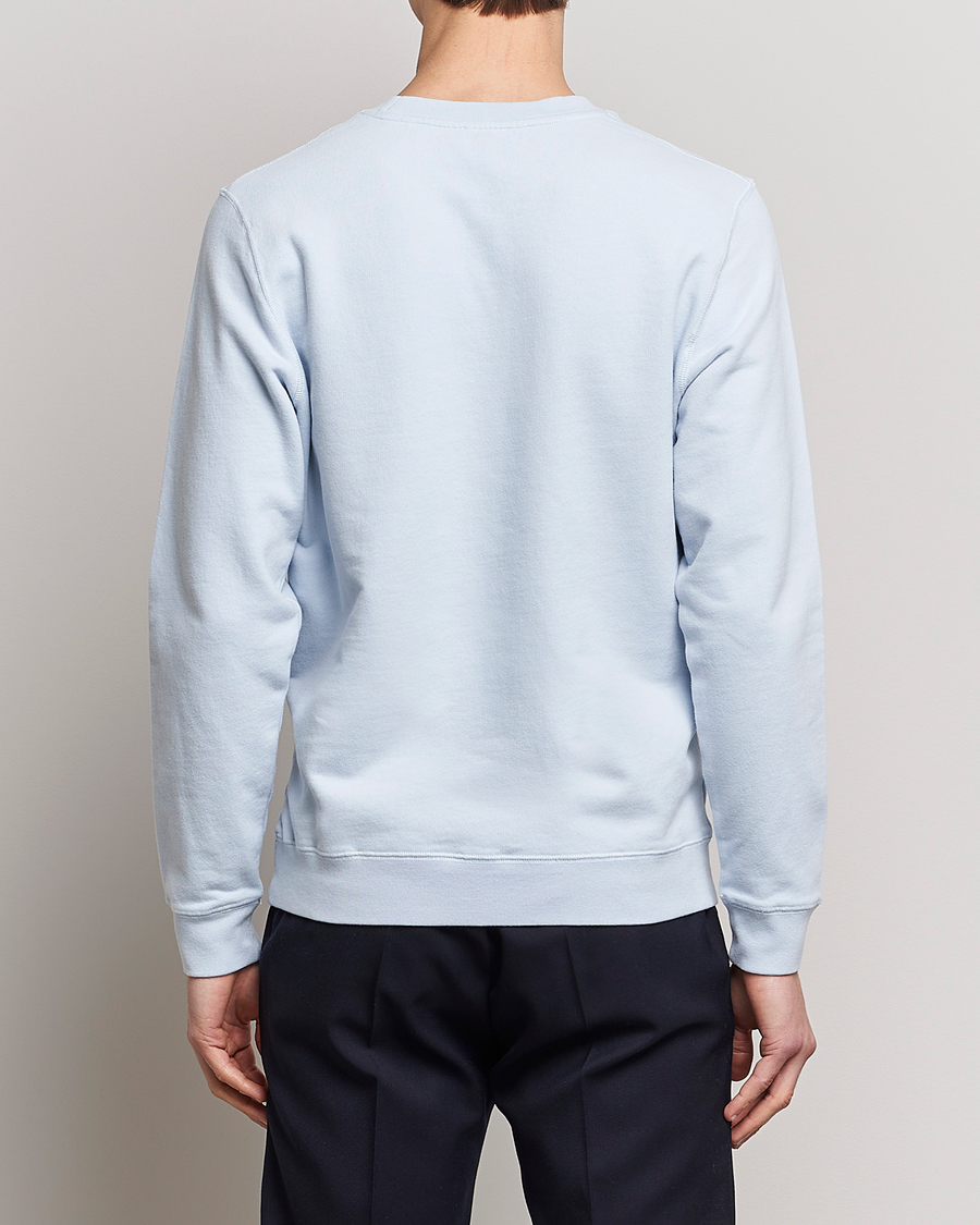 Herre | Trøjer | Sunspel | Loopback Sweatshirt Pastel Blue