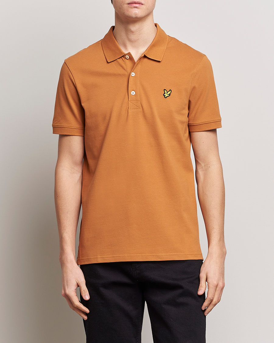 Herre | Polotrøjer | Lyle & Scott | Plain Pique Polo Salt Burne