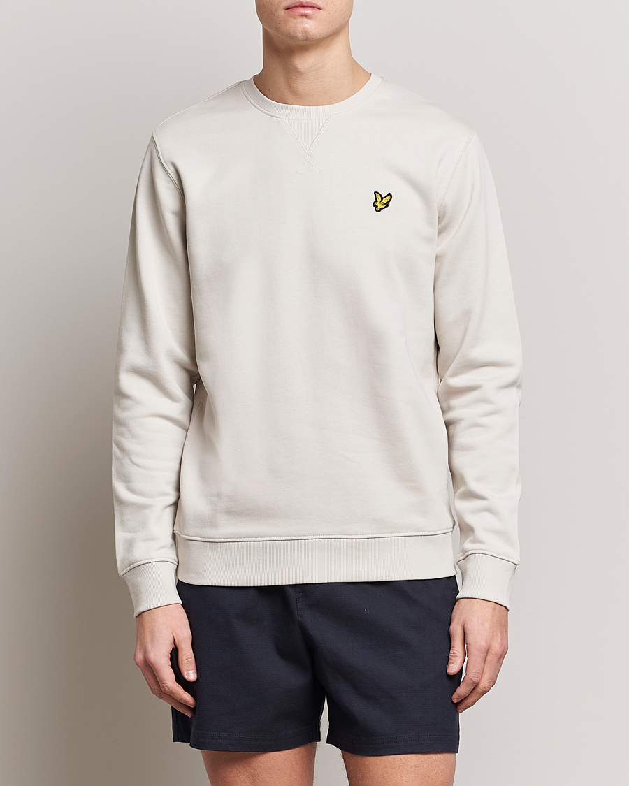 Herre | Trøjer | Lyle & Scott | Crew Neck Cotton Sweatershirt Cove