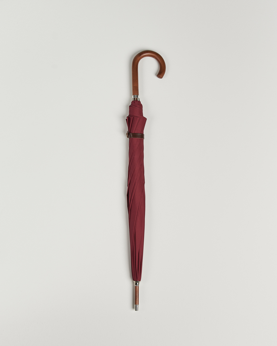 Herr | Paraplyer | Carl Dagg | Series 001 Umbrella Sullen Red