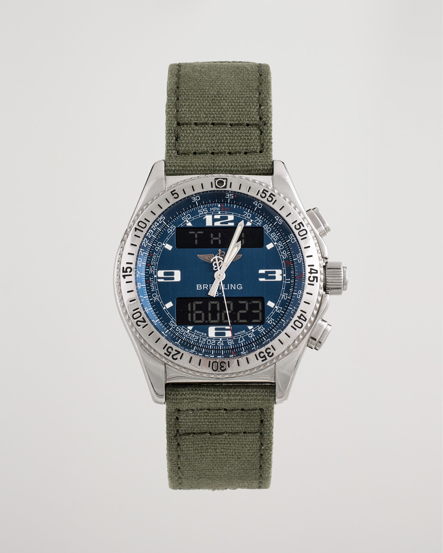 Herre | Pre-Owned & Vintage Watches | Breitling Pre-Owned | B-1 A68362 Steel Blue