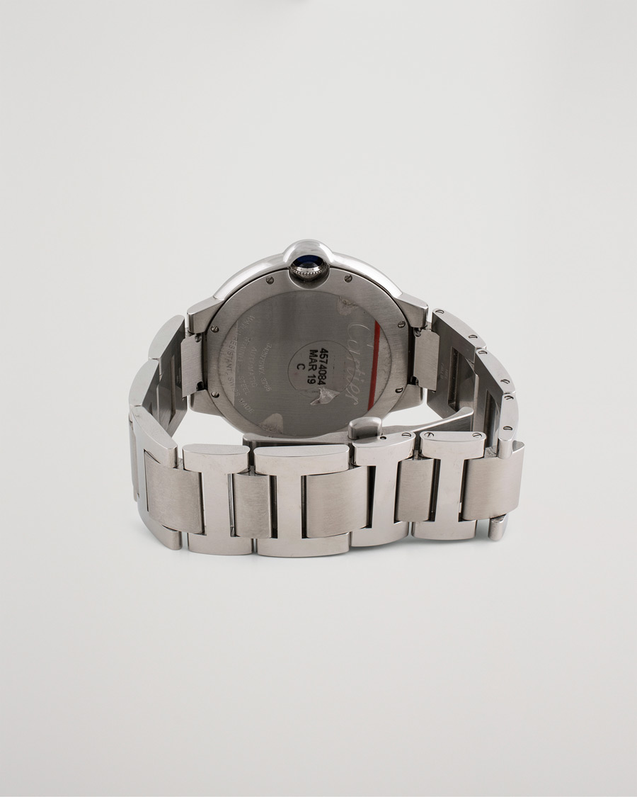 Herre | Pre-Owned & Vintage Watches | Cartier Pre-Owned | Ballon Bleu 42 3765342975WX Steel White