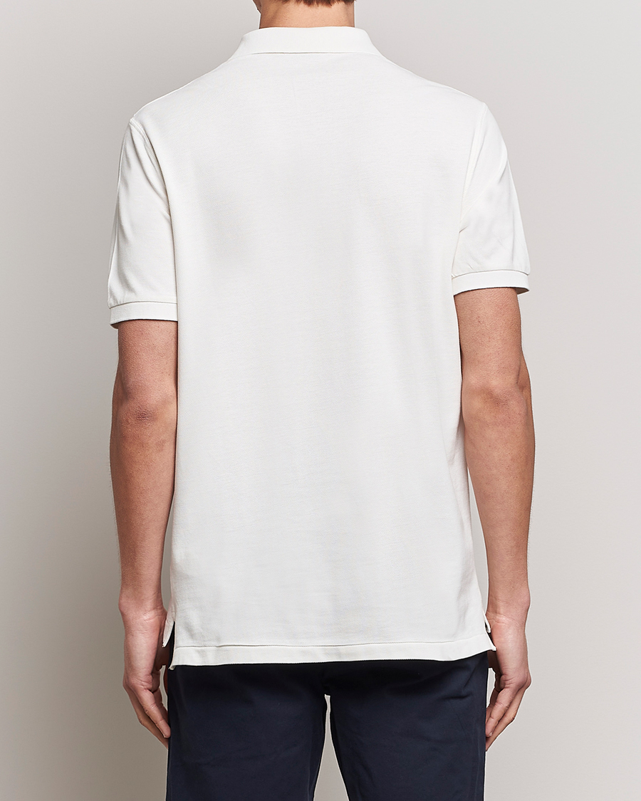 Herre | Polotrøjer | Polo Ralph Lauren | Classic Fit Flag Polo Nevis White