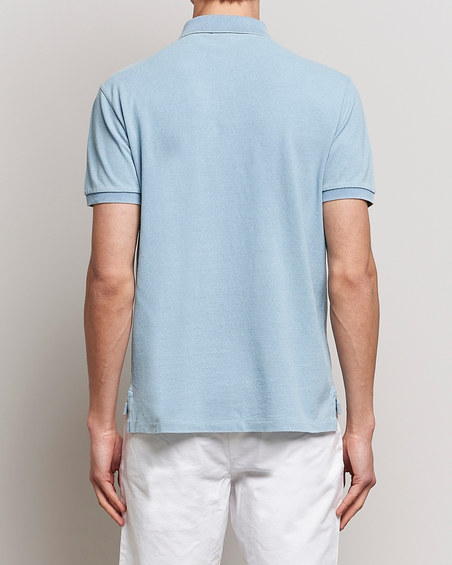 Herre | Polotrøjer | Polo Ralph Lauren | Custom Slim Fit Polo Light Indigo