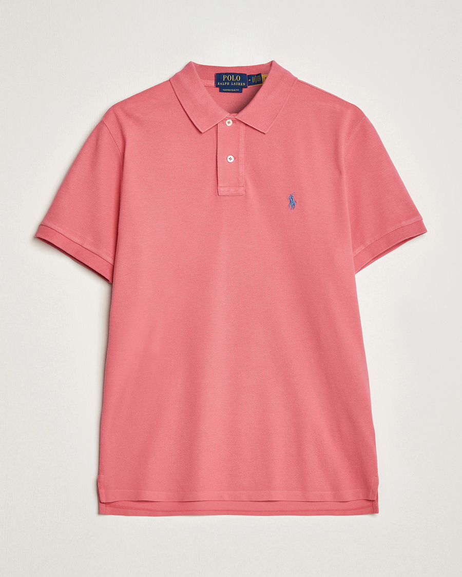 Herre | Polotrøjer | Polo Ralph Lauren | Custom Slim Fit Polo Red Sky