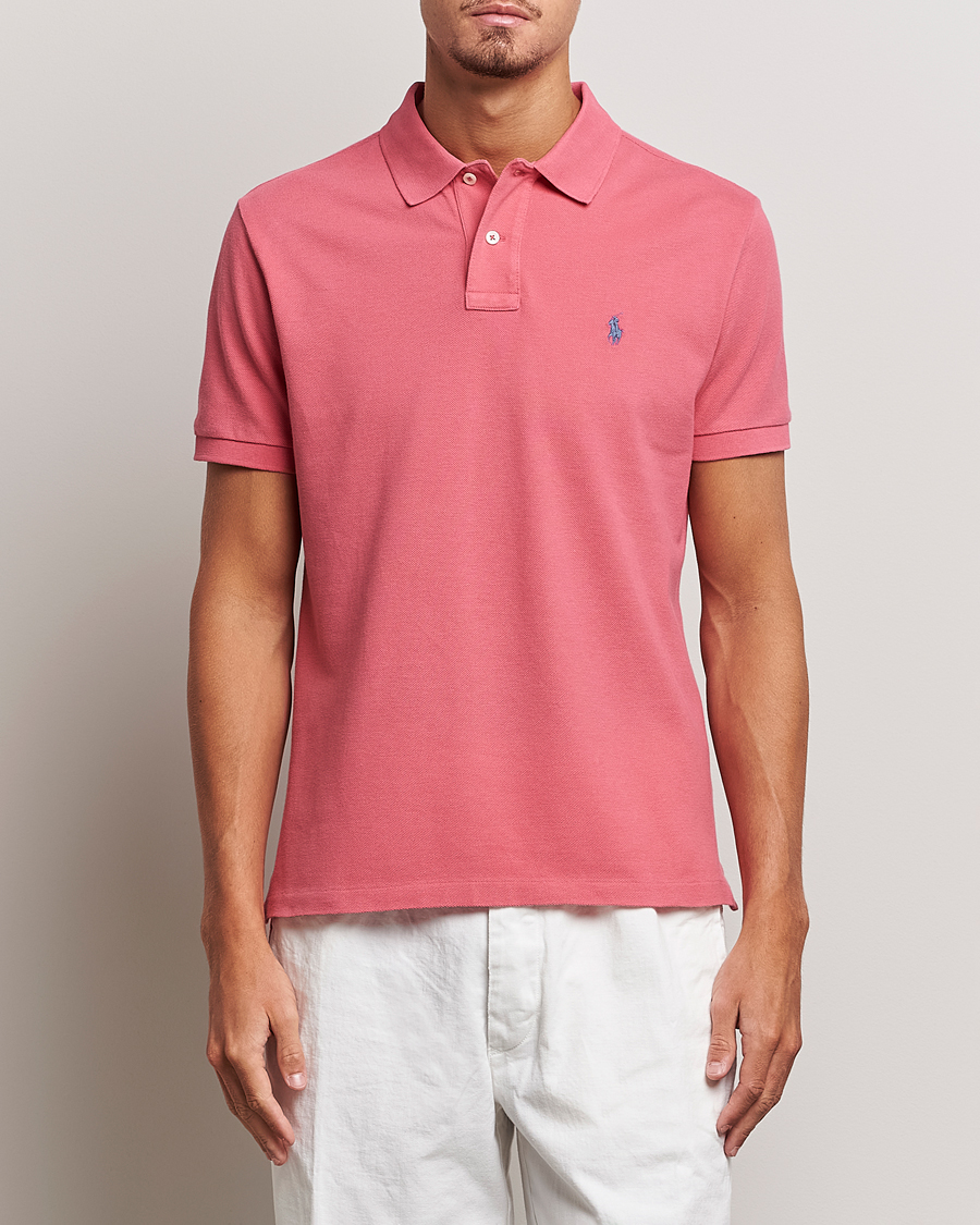 Herre | Polotrøjer | Polo Ralph Lauren | Custom Slim Fit Polo Red Sky