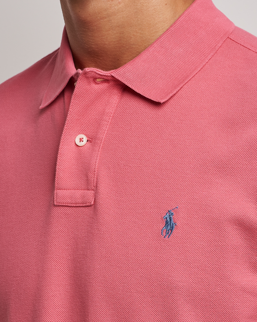 Herre | Polotrøjer | Polo Ralph Lauren | Custom Slim Fit Polo Red Sky