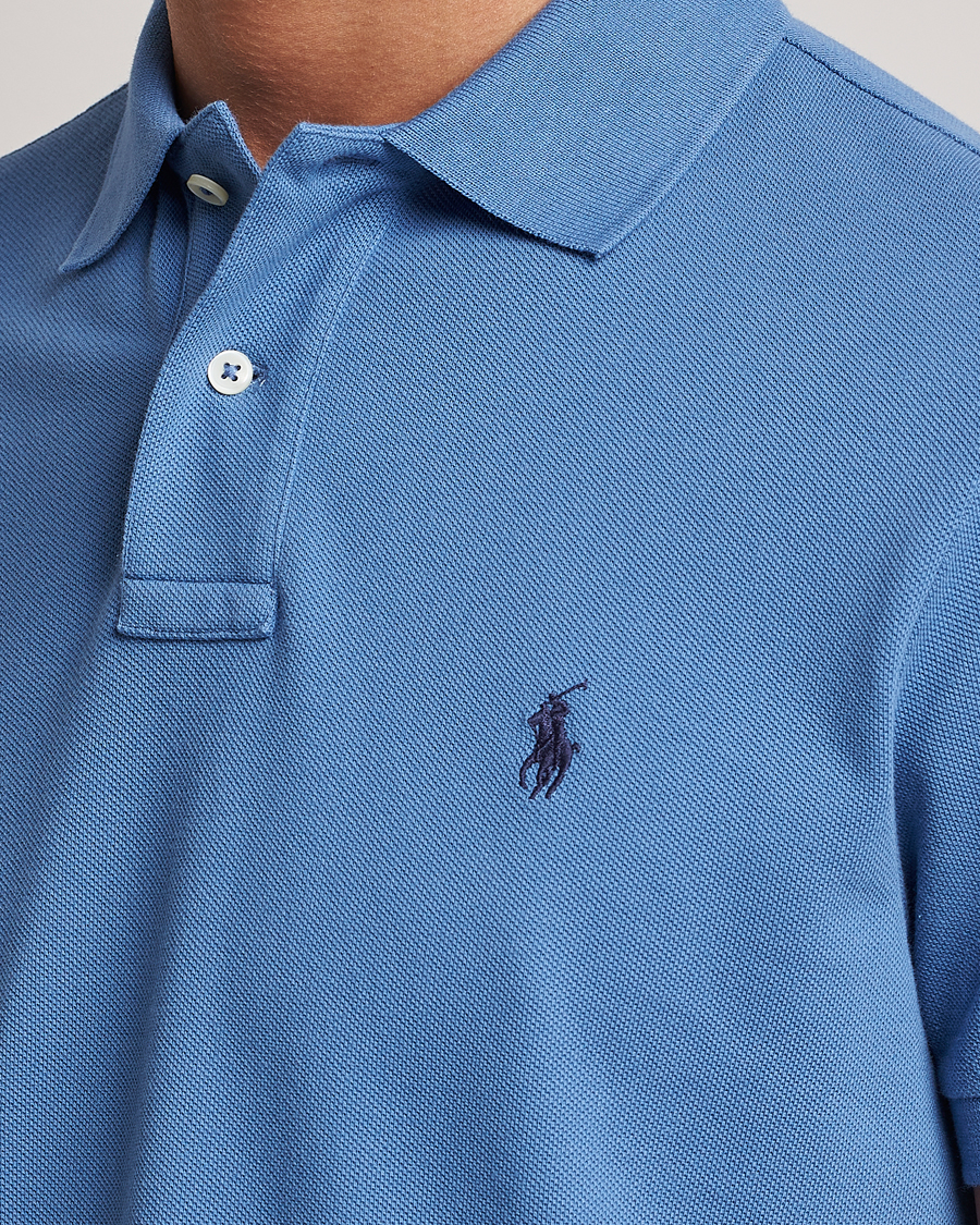 Herre | Polotrøjer | Polo Ralph Lauren | Custom Slim Fit Polo French Blue