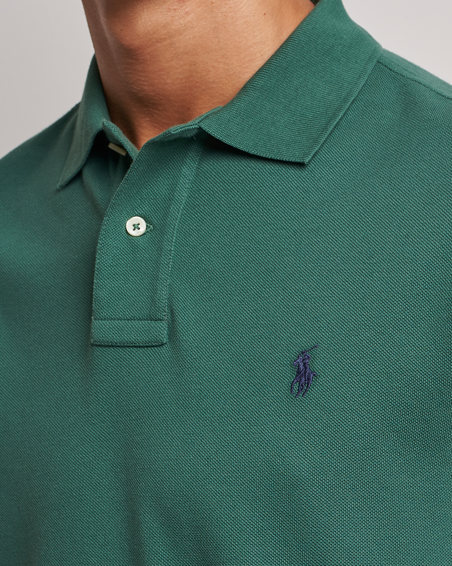 Herre | Polotrøjer | Polo Ralph Lauren | Custom Slim Fit Polo Washed Forest