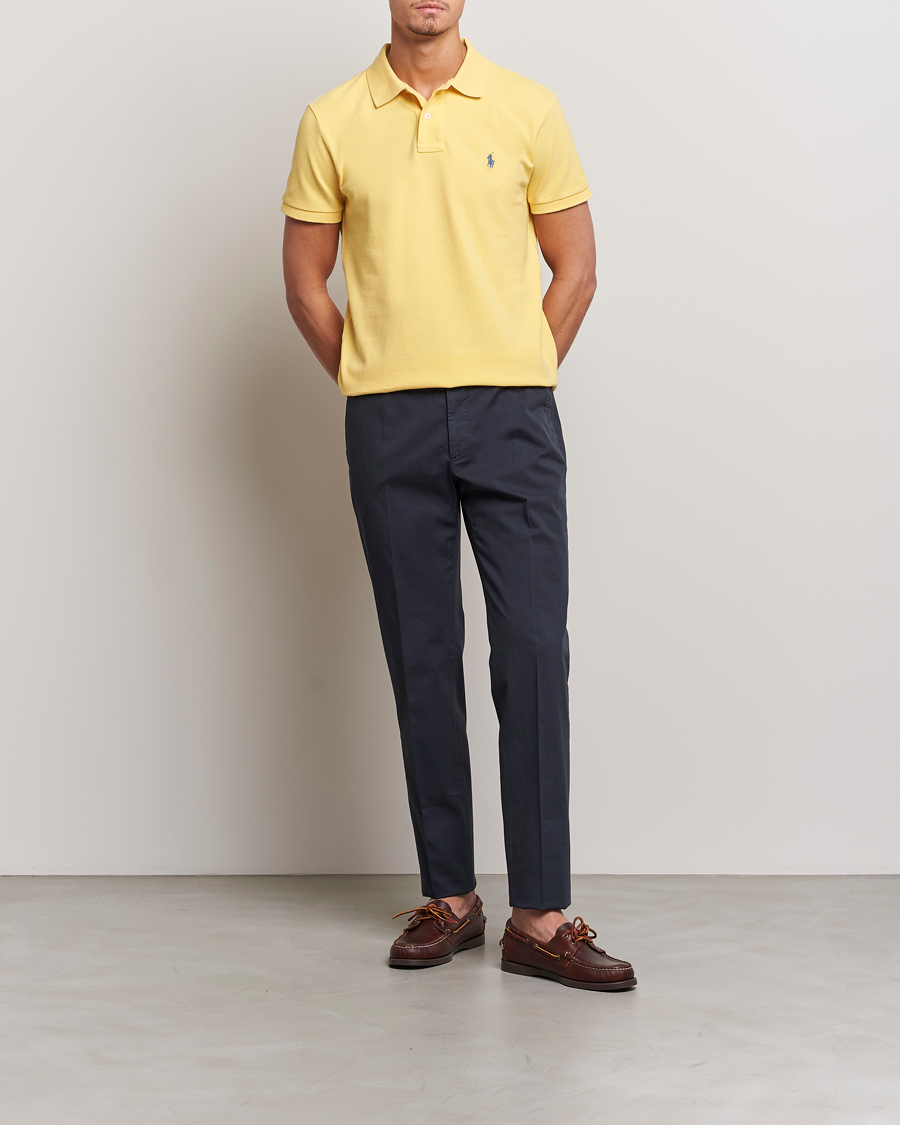 Herre | Polotrøjer | Polo Ralph Lauren | Custom Slim Fit Polo Fall Yellow