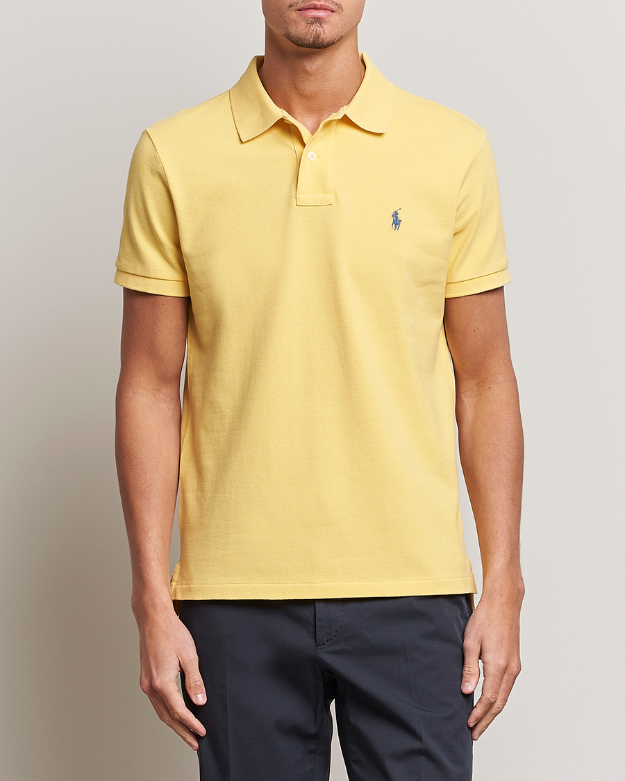 Herre | Polotrøjer | Polo Ralph Lauren | Custom Slim Fit Polo Fall Yellow