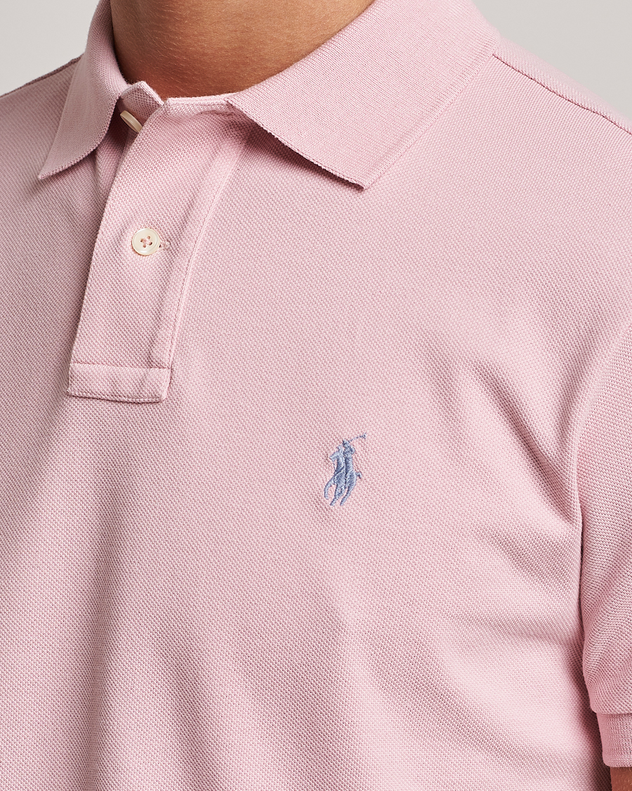Herre | Polotrøjer | Polo Ralph Lauren | Custom Slim Fit Polo Chino Pink