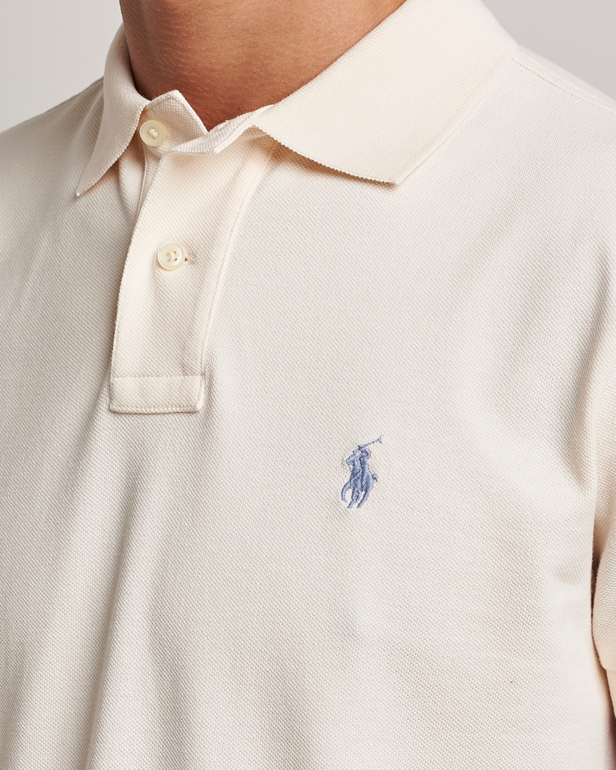Herre | Polotrøjer | Polo Ralph Lauren | Custom Slim Fit Polo Guide Cream
