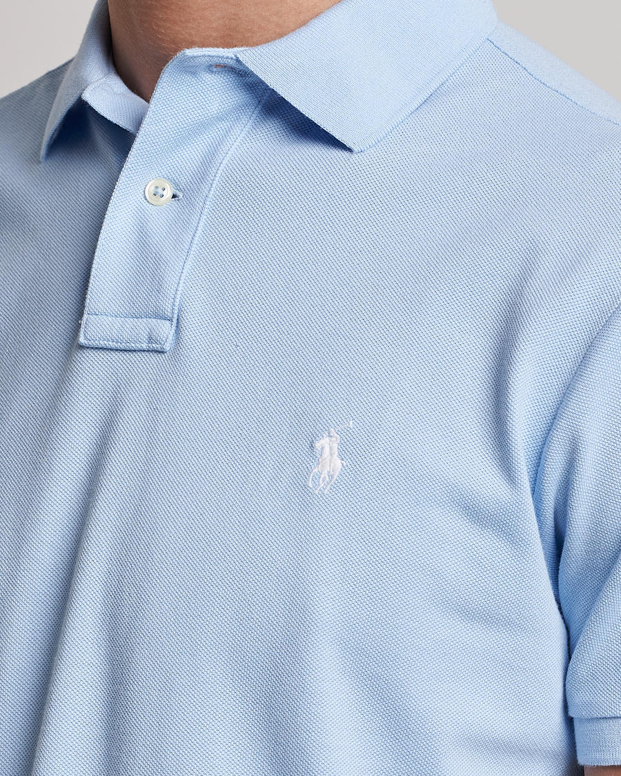 Herre | Polotrøjer | Polo Ralph Lauren | Custom Slim Fit Polo Office Blue