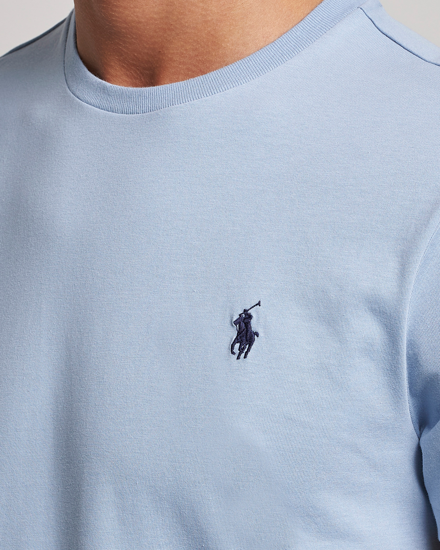 Herre | T-Shirts | Polo Ralph Lauren | Crew Neck T-Shirt Estate Blue