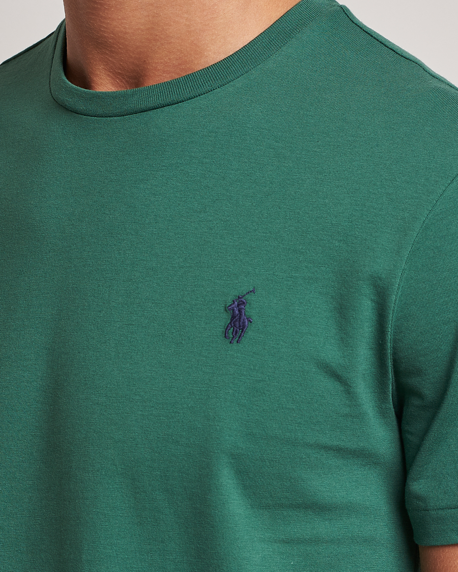 Herre | T-Shirts | Polo Ralph Lauren | Crew Neck T-Shirt Washed Forest