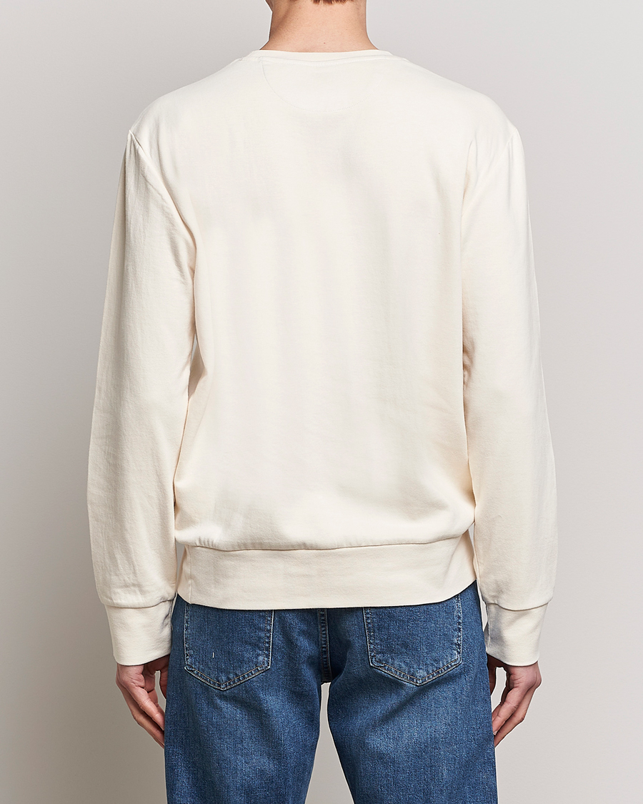 Herre | Trøjer | Polo Ralph Lauren | Double Knitted Jersey Sweatshirt Guide Cream