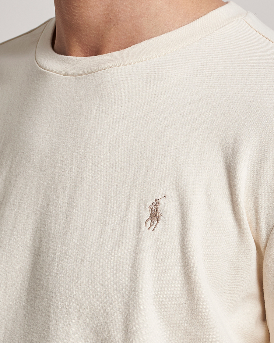 Herre | Trøjer | Polo Ralph Lauren | Double Knitted Jersey Sweatshirt Guide Cream