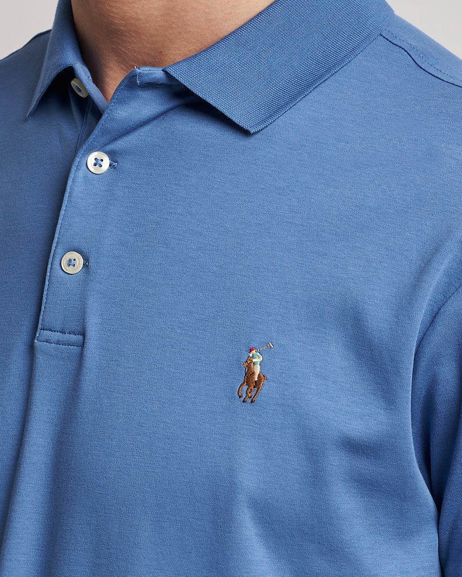 Herre | Polotrøjer | Polo Ralph Lauren | Luxury Pima Cotton Polo French Blue