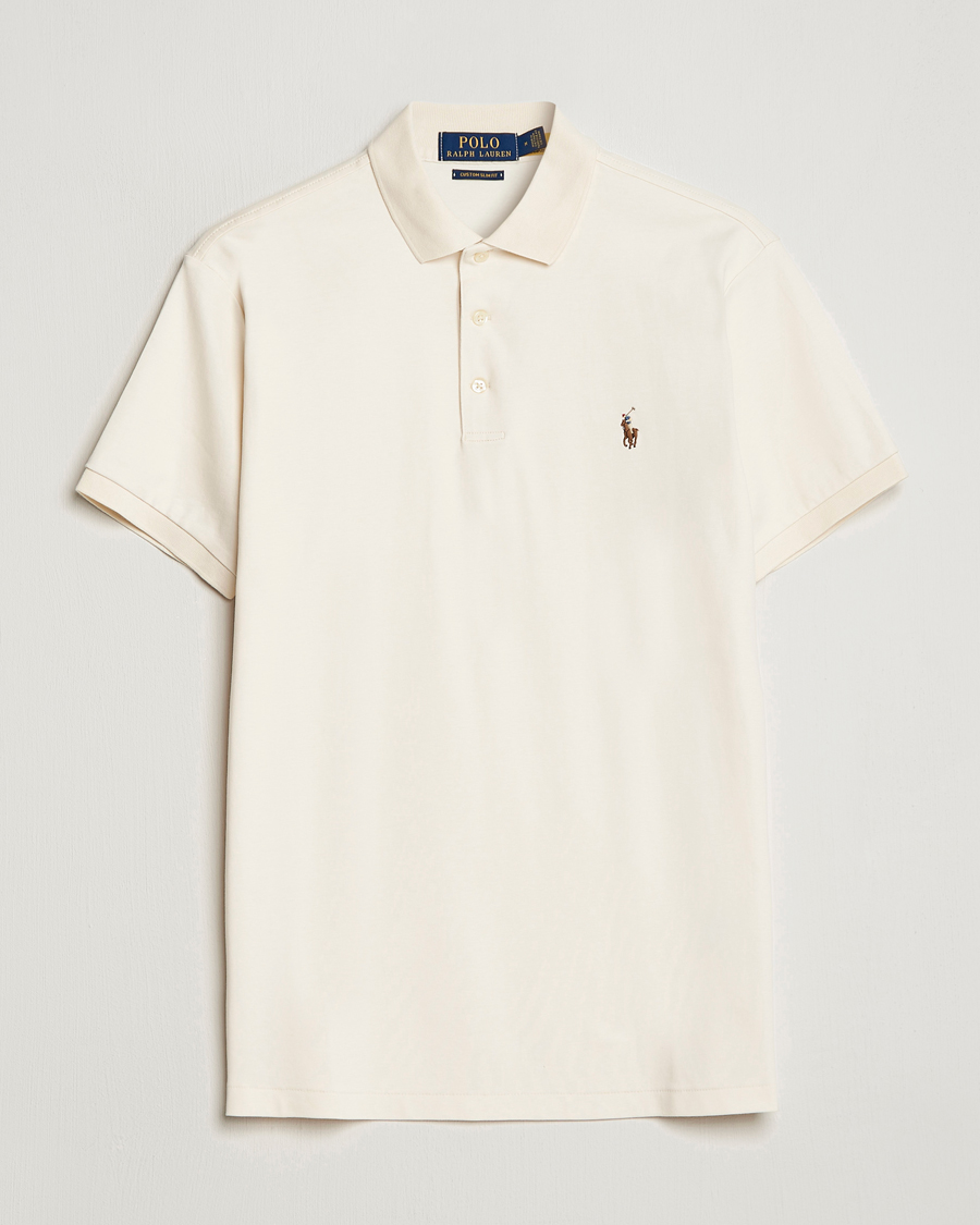 Herre | Polotrøjer | Polo Ralph Lauren | Luxury Pima Cotton Polo Guide Cream