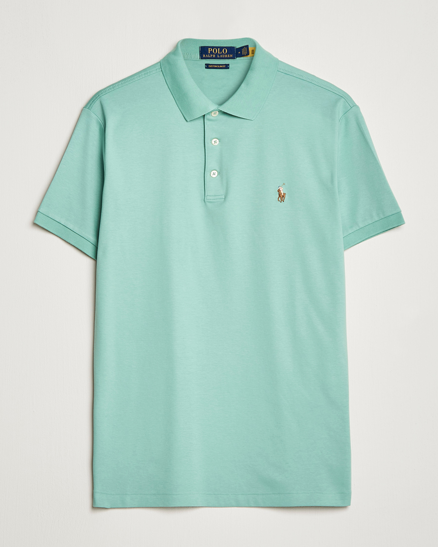 Herre | Polotrøjer | Polo Ralph Lauren | Luxury Pima Cotton Polo Essex Green