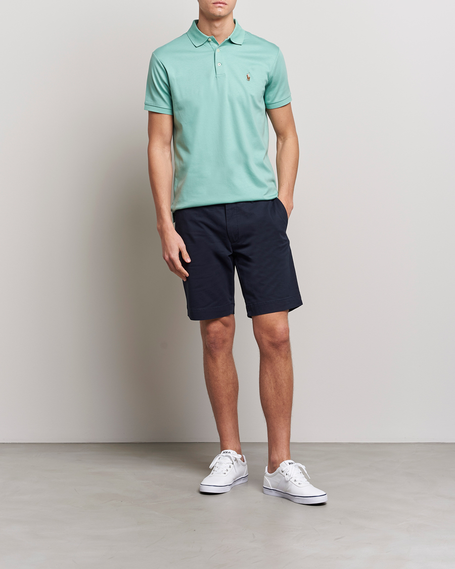 Herre | Polotrøjer | Polo Ralph Lauren | Luxury Pima Cotton Polo Essex Green