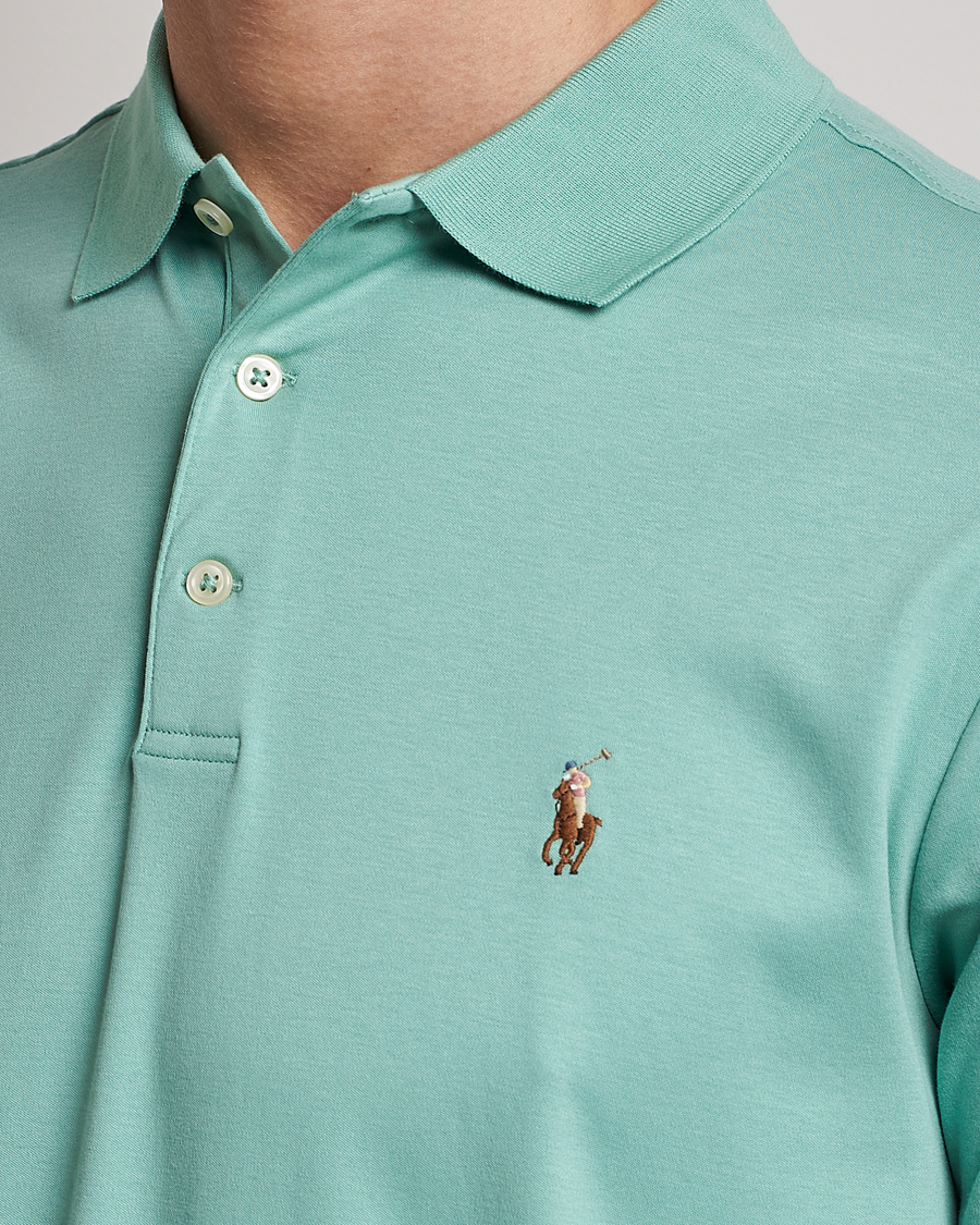 Herre | Polotrøjer | Polo Ralph Lauren | Luxury Pima Cotton Polo Essex Green