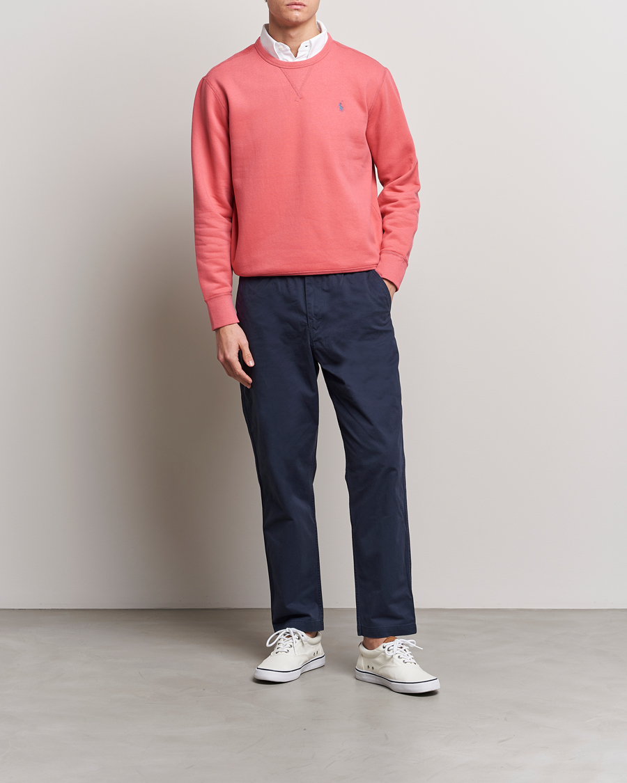 Herre | Trøjer | Polo Ralph Lauren | Crew Neck Sweatshirt Red Sky