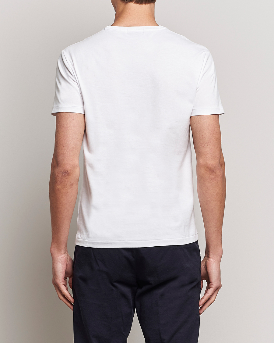 Herre | T-Shirts | Polo Ralph Lauren | Printed Regatta Bear Crew Neck T-Shirt White