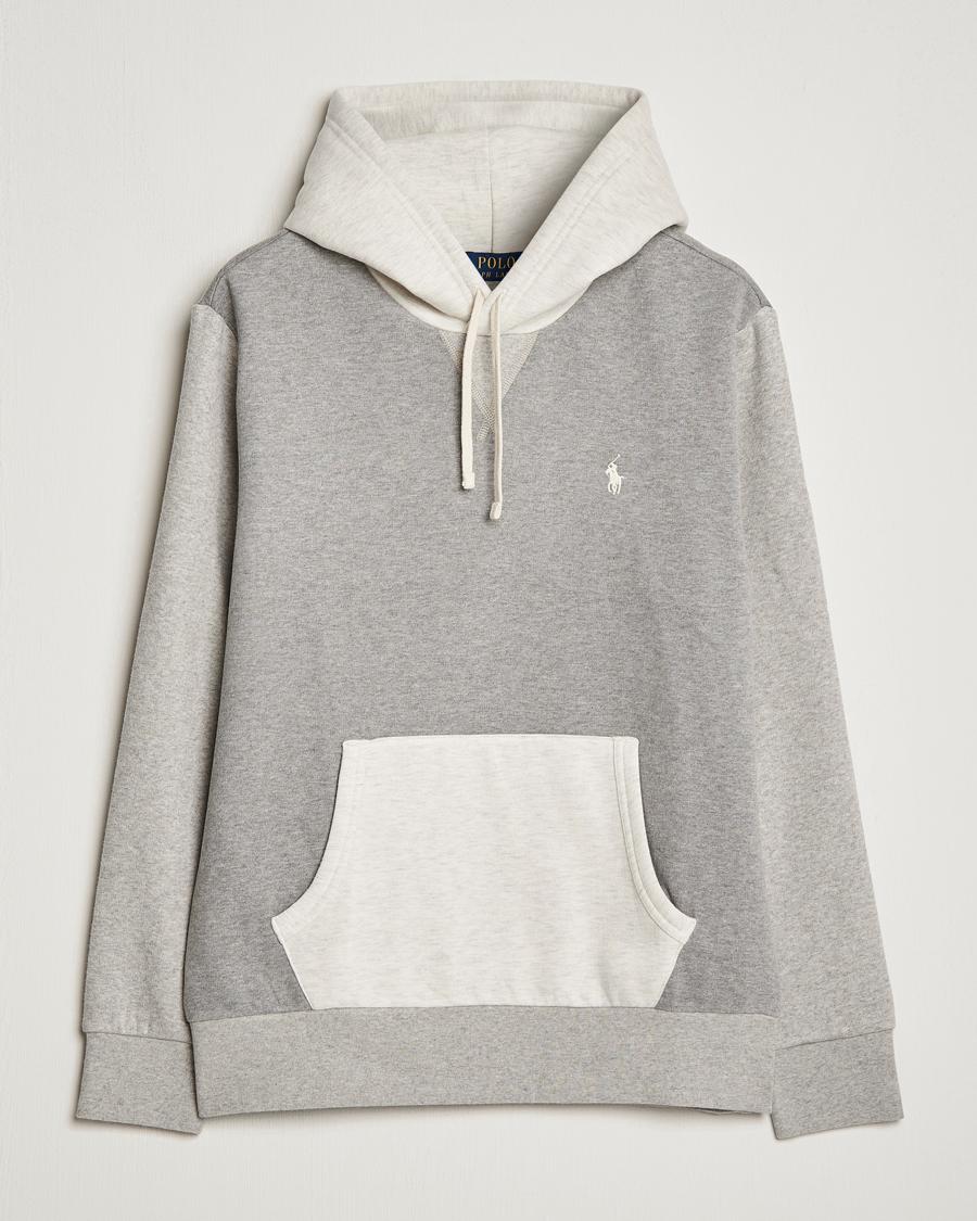 Herre | Trøjer | Polo Ralph Lauren | RL Fleece Colorblocked Hoodie Heather Multi