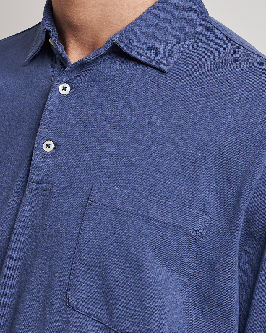 Herre | Polotrøjer | Polo Ralph Lauren | Cotton/Linen Polo Boathouse Navy
