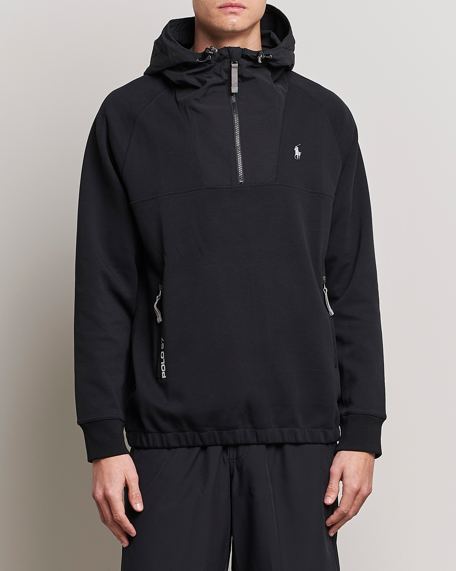 Herre | Jakker | Polo Ralph Lauren | Double Knit Performance Hooded Jacket Black