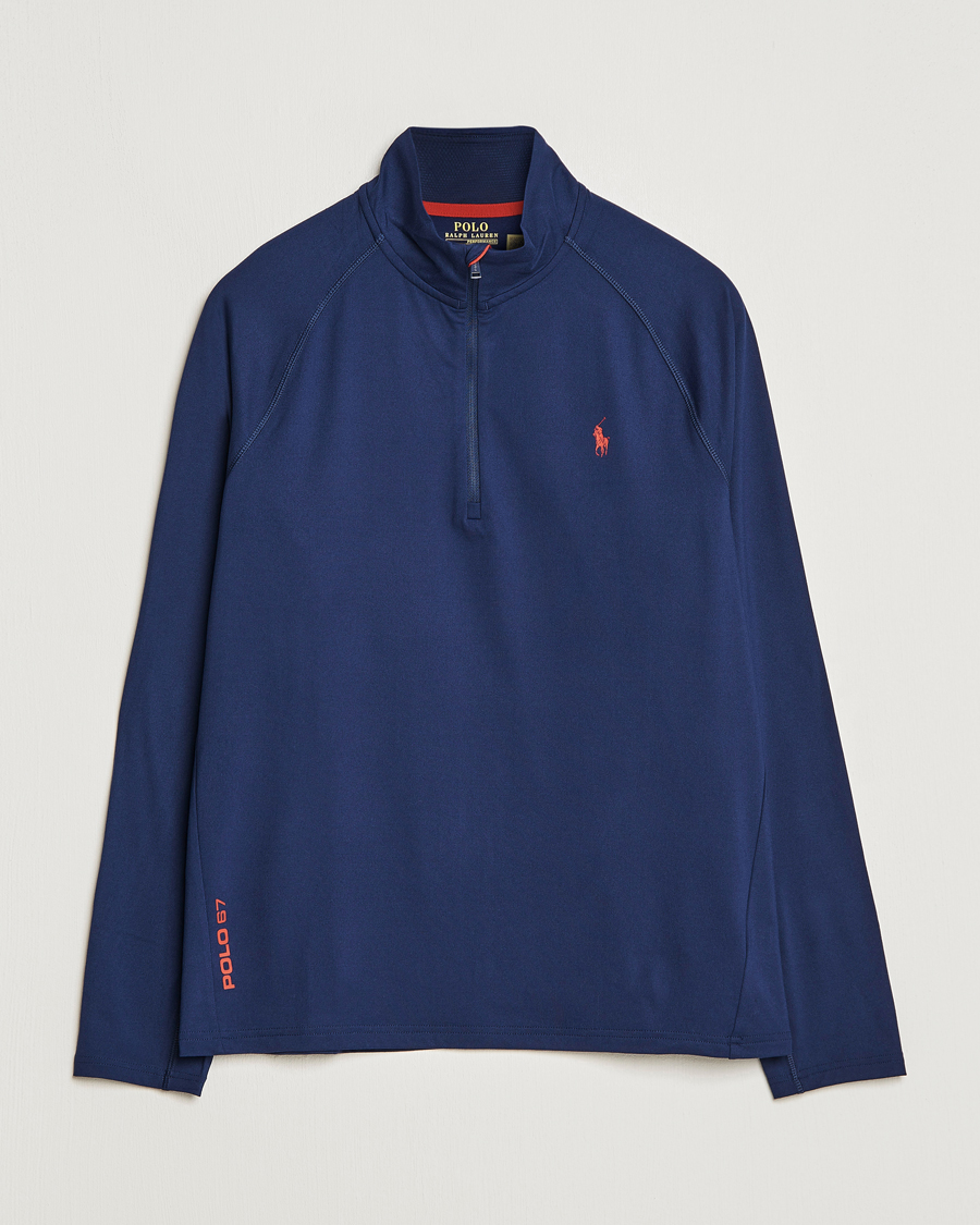 Herre | Trøjer | Polo Ralph Lauren | Performance Jersey Half-Zip Newport Navy