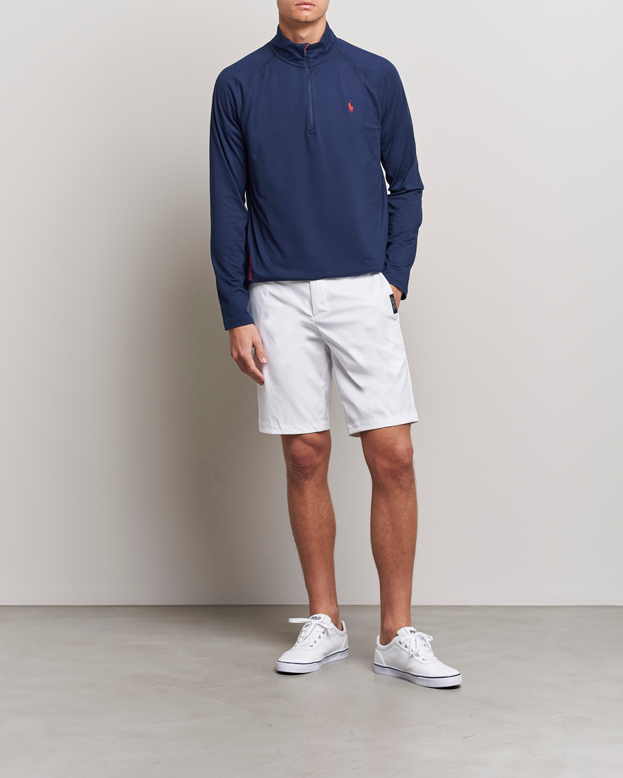 Herre | Trøjer | Polo Ralph Lauren | Performance Jersey Half-Zip Newport Navy