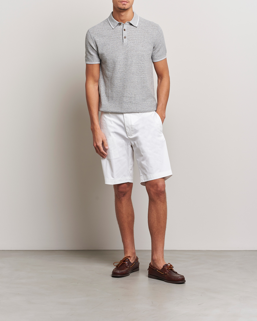 Herre | Polotrøjer | Polo Ralph Lauren | Cotton/Linen Textured Polo Andover Heather
