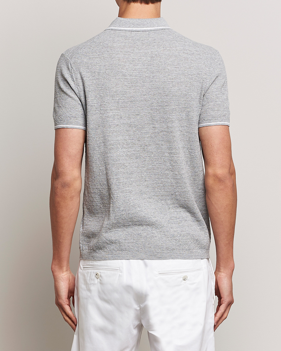 Herre | Polotrøjer | Polo Ralph Lauren | Cotton/Linen Textured Polo Andover Heather
