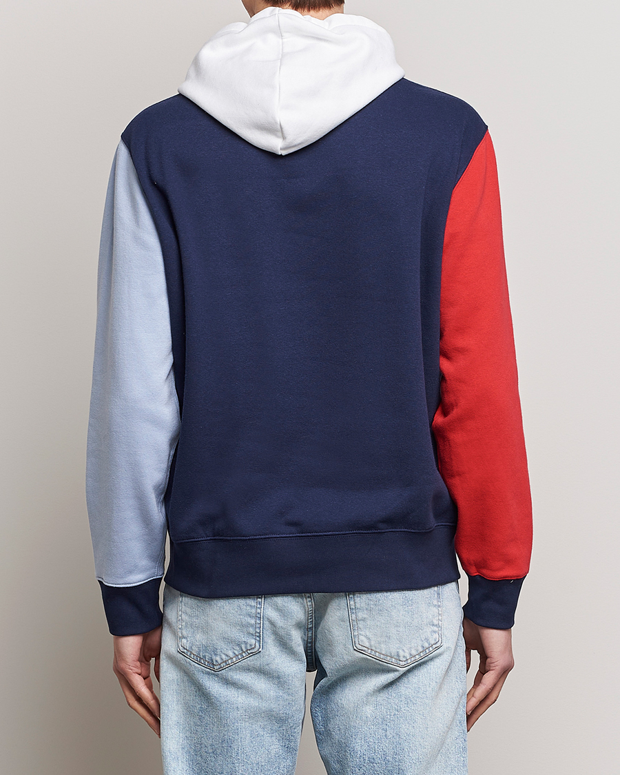 Herre | Trøjer | Polo Ralph Lauren | Printed Regatta Bear Colorblocked Hoodie Multi