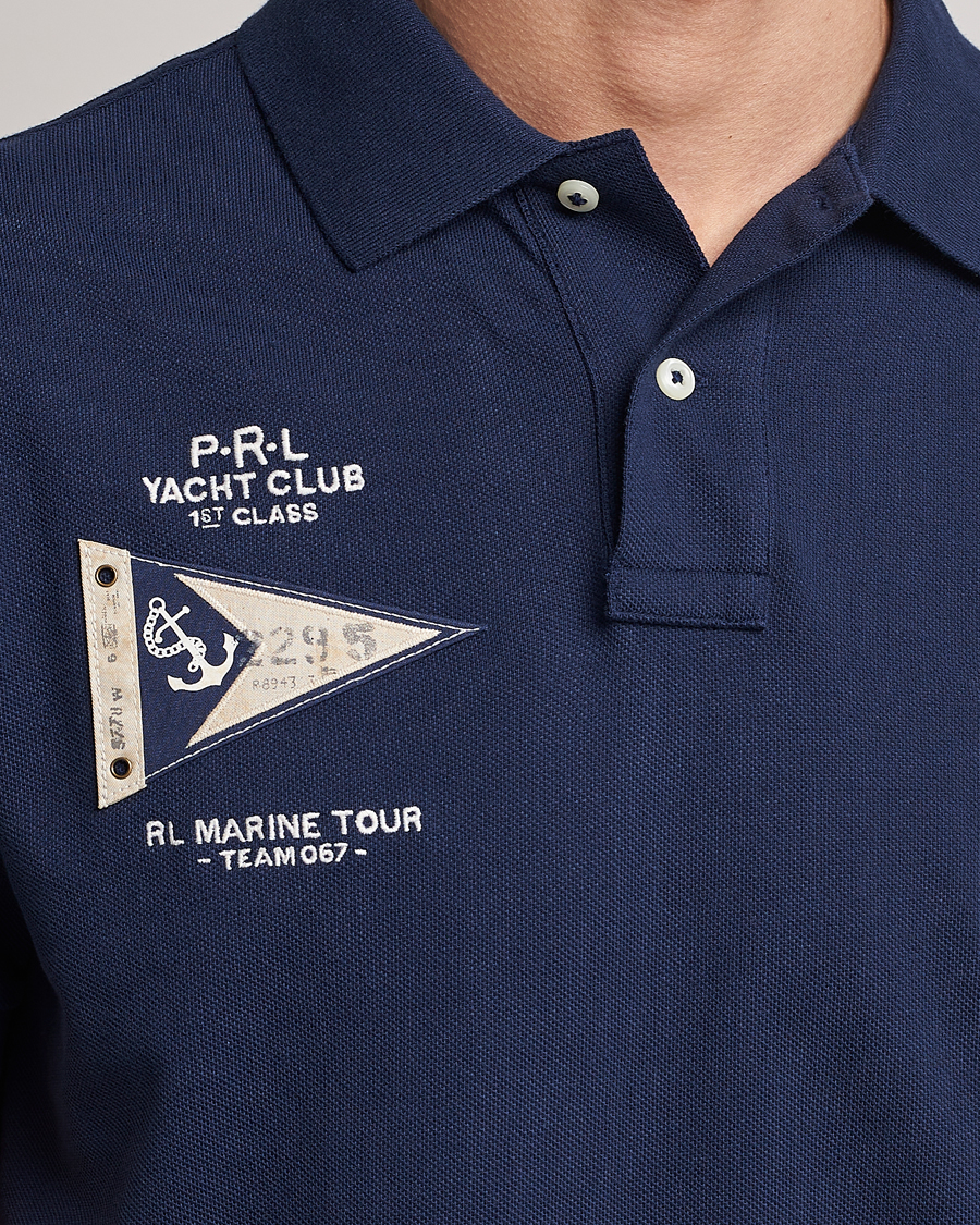 Herre | Polotrøjer | Polo Ralph Lauren | Custom Slim Fit Regatta Polo Newport Navy