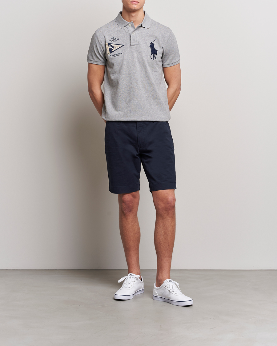 Herre | Polotrøjer | Polo Ralph Lauren | Custom Slim Fit Regatta Polo Andover Heather