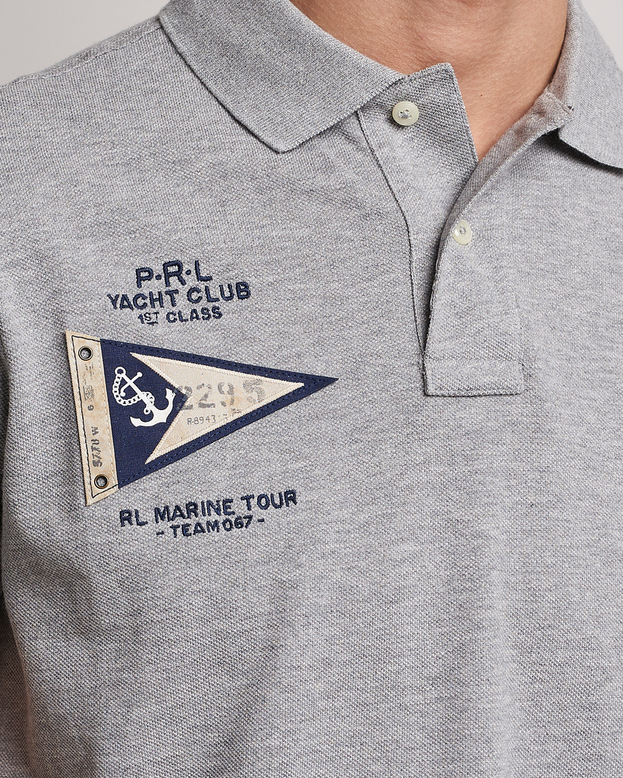 Herre | Polotrøjer | Polo Ralph Lauren | Custom Slim Fit Regatta Polo Andover Heather