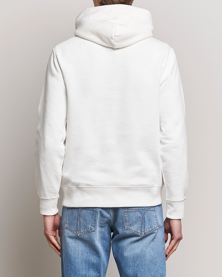 Herre | Trøjer | Polo Ralph Lauren | Vintage Fleece Hoodie Deckwash White