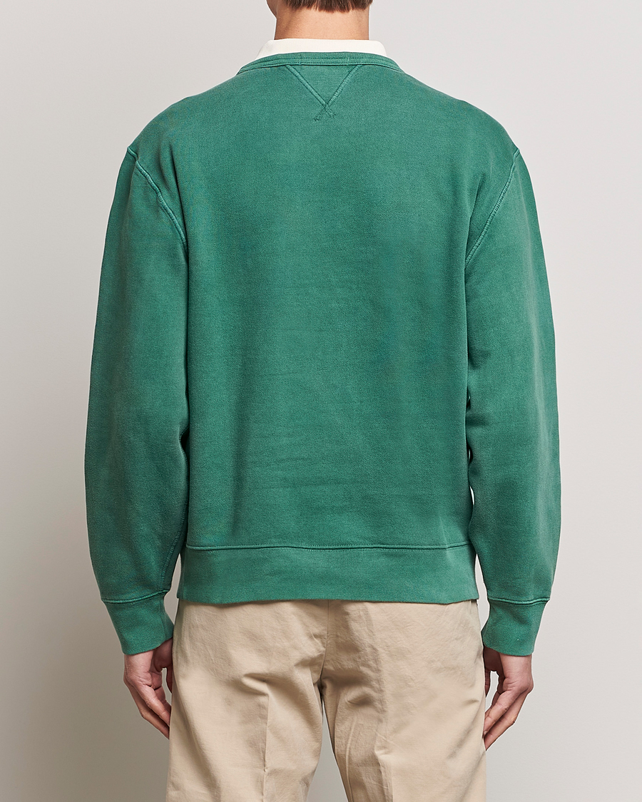 Herre | Trøjer | Polo Ralph Lauren | Fleece Logo Sweatshirt Washed Forest