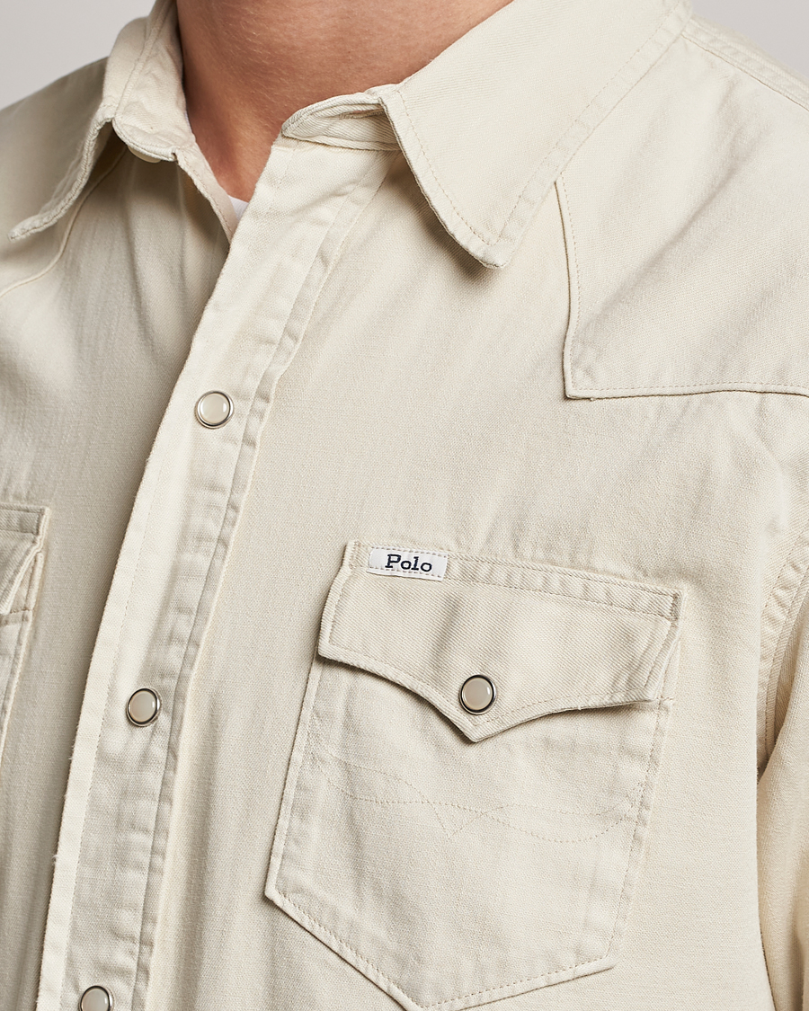 Herre | Skjorter | Polo Ralph Lauren | Western Denim Shirt Basic Sand