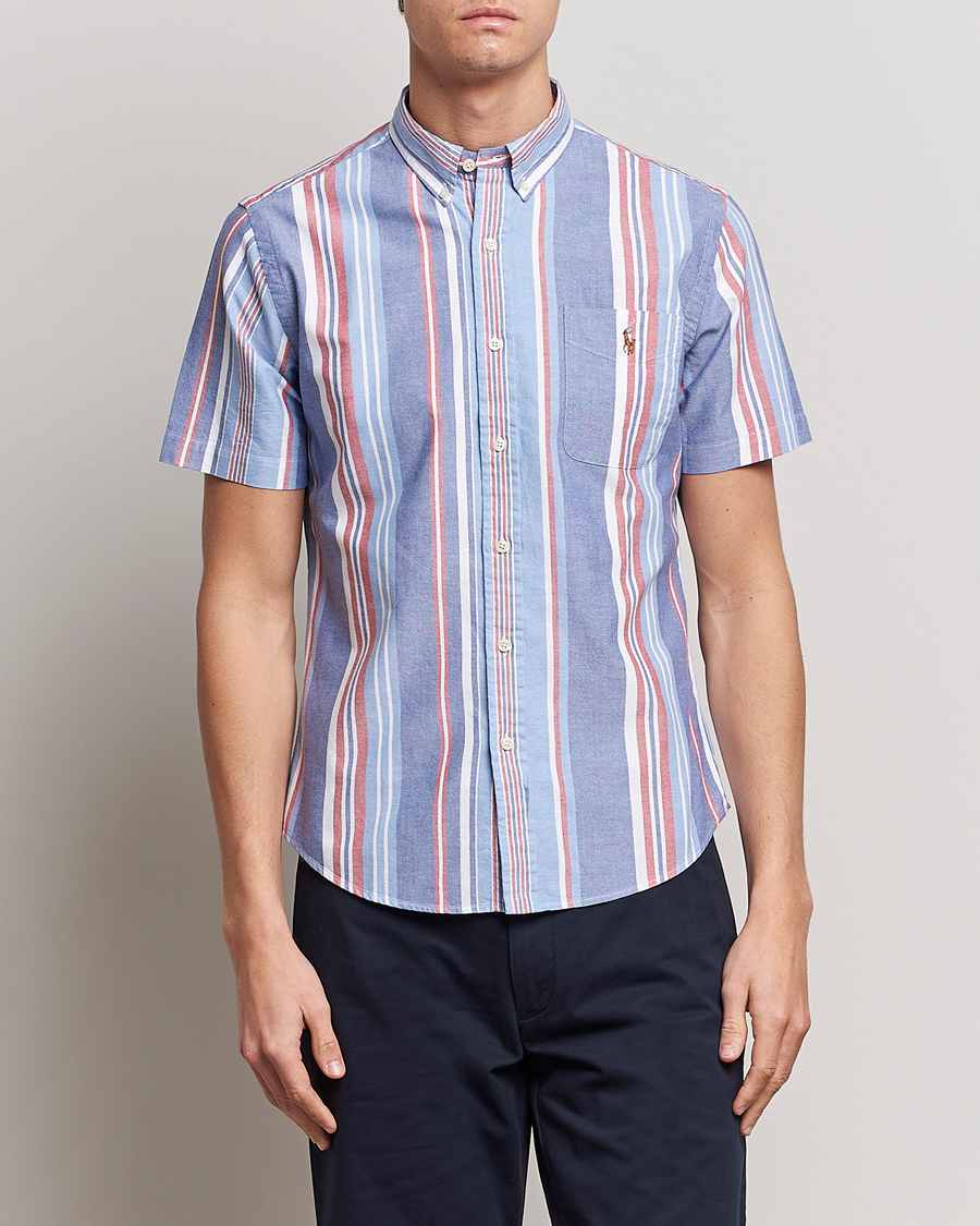 Herre | Kortærmede skjorter | Polo Ralph Lauren | Striped Oxford Short Sleeve Shirt Multi
