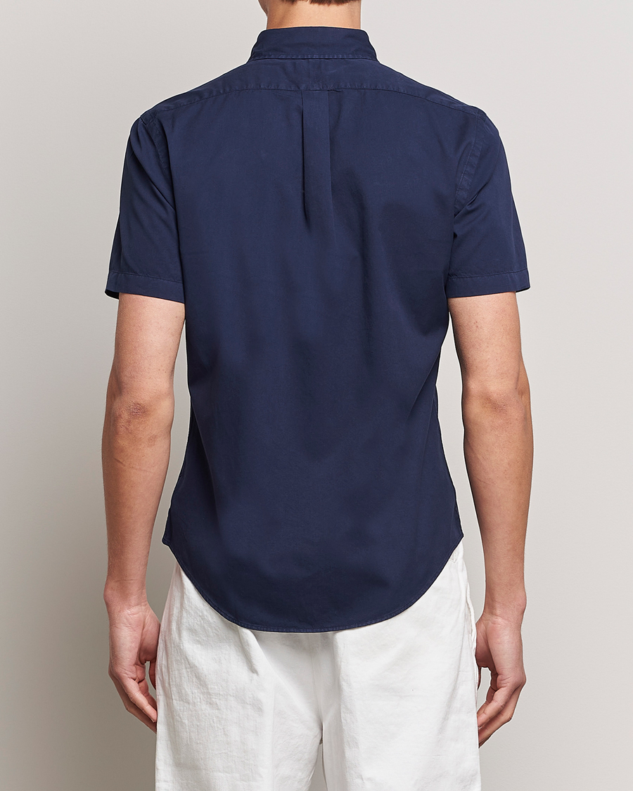 Herre | Skjorter | Polo Ralph Lauren | Twill Short Sleeve Shirt Newport Navy