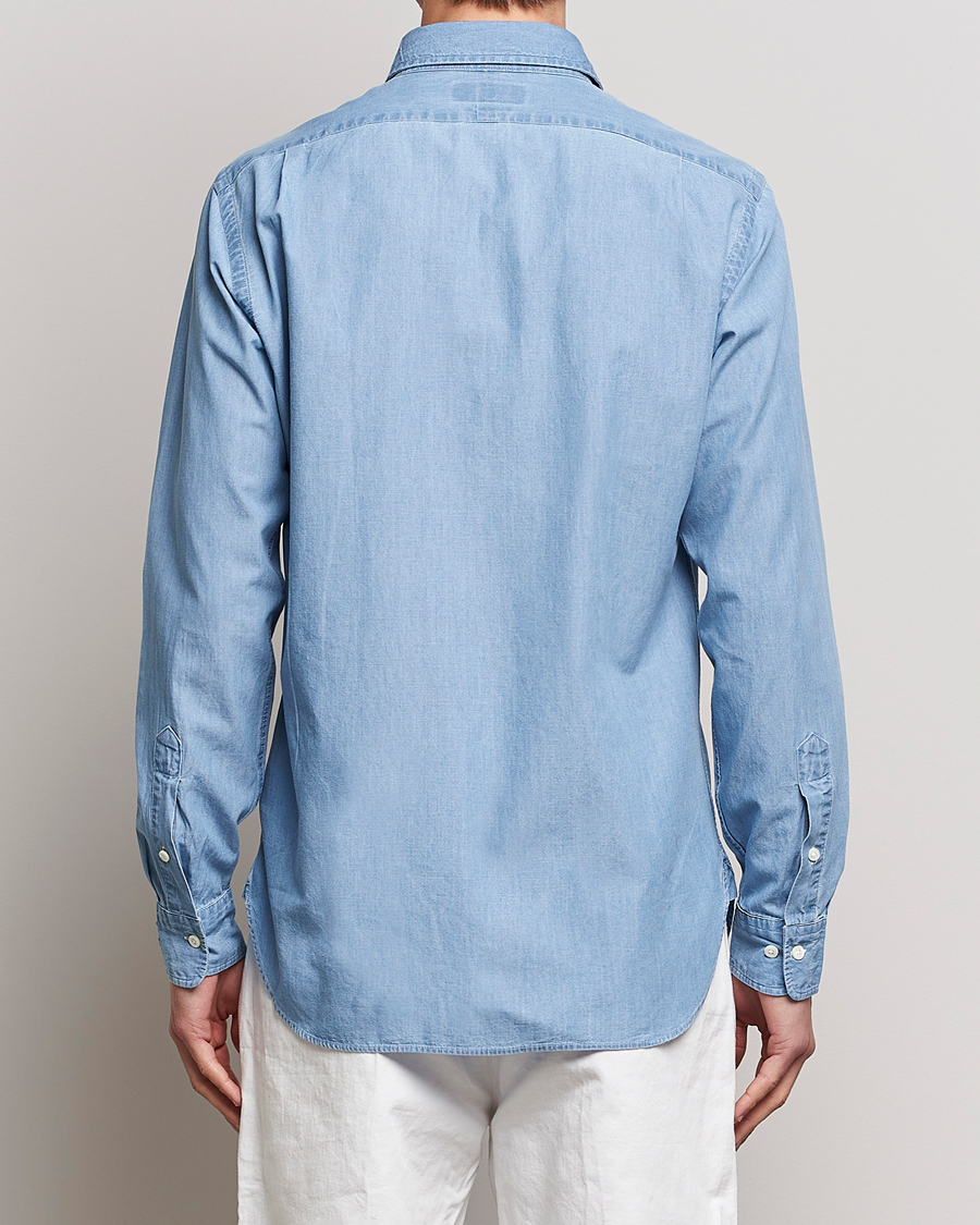Herre | Skjorter | Polo Ralph Lauren | Custom Fit Denim Dress Shirt French Blue